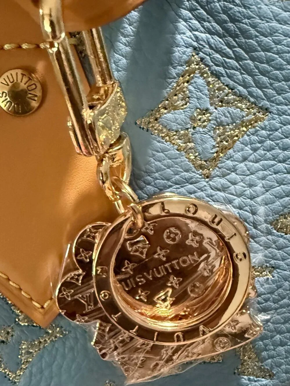 Stunning and RARE Fashion ZODIAC Bag Charm/Key Holder! Brand New Never Used!